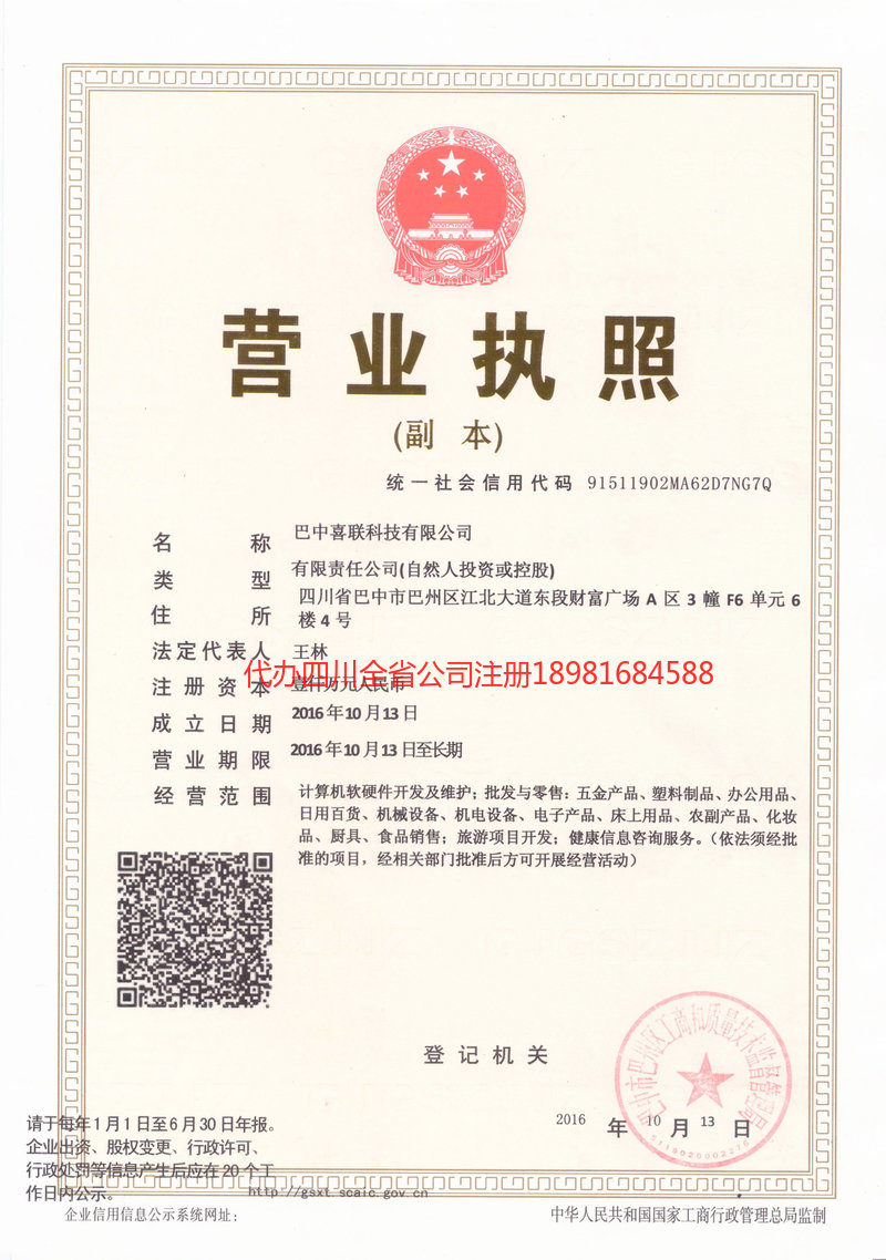 高密高密喜联科技有限公司